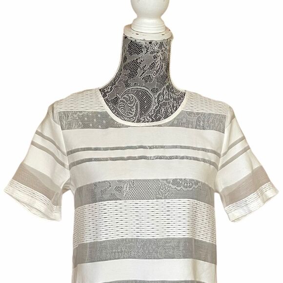 NBD I’m Good Tee Dress Ivory Size Small - Picture 5 of 9